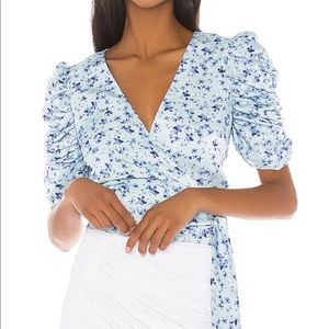 LPA “Cait” Top in Sabrina Floral
